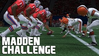 Giant Players VS Tiny Players - Madden NFL Challenge