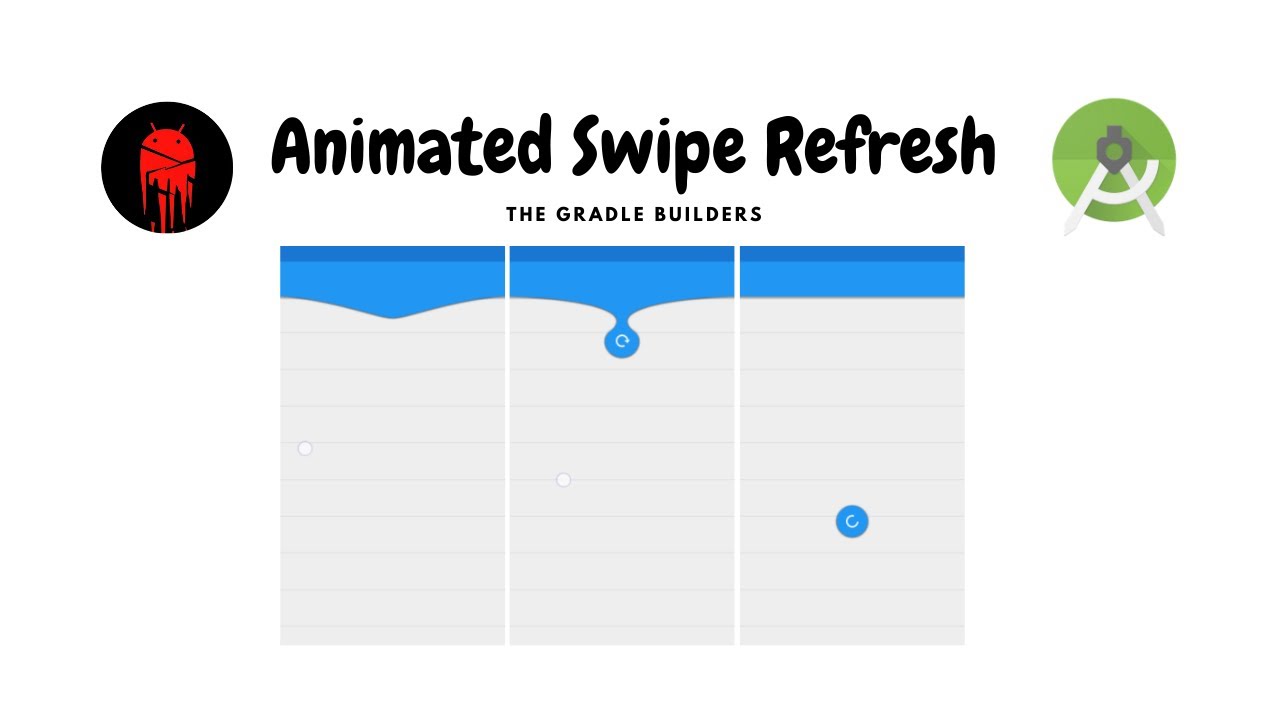 Animated Pull To Refresh Layout - Android Studio Tutorial (The Easiest Way)
