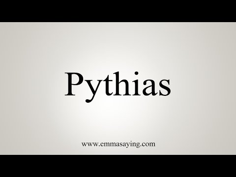 How To Say Pythias