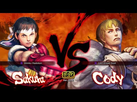 SSF4 AE v2012: DreamKing23 (Sakura) vs. N1GHTCR4WL3Rxx (Cody)
