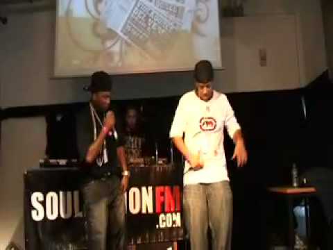 P8 Guevara feat Sheneal "Hosiando" & "La calle esta caliente" Concierto Hipnotik 2008