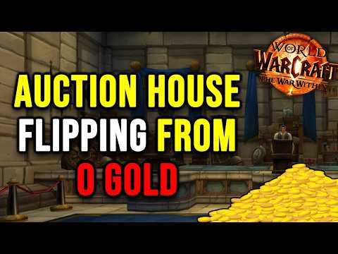 Flipping 0-2M GOLD on the Auction House in TWW | ep.1
