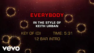 Keith Urban - Everybody (Karaoke)