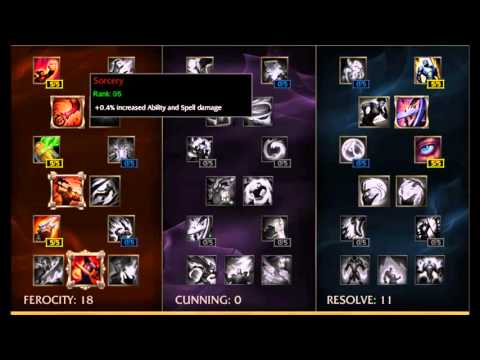 Season 6 Riven Runes/ Masteries ( 40% CDR with no Cleaver)