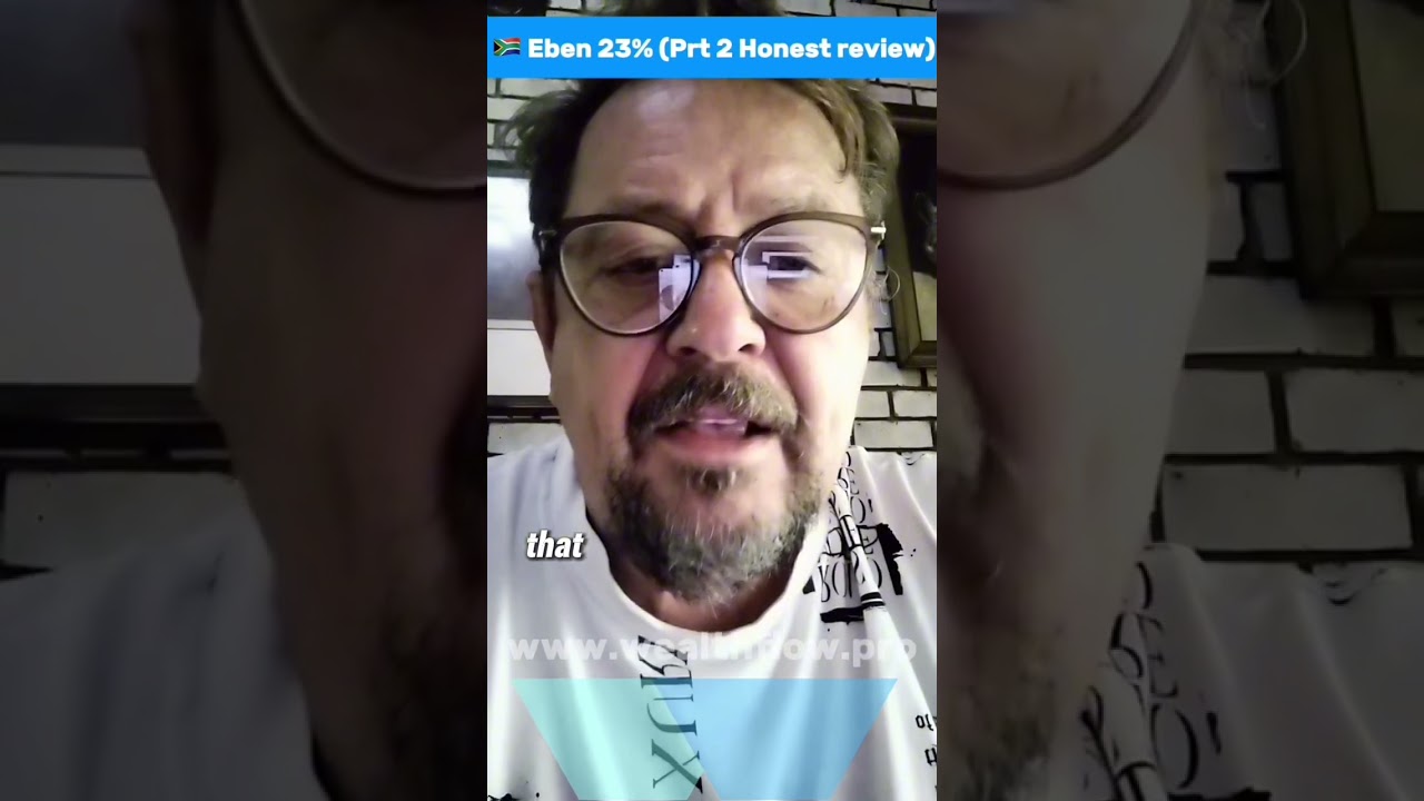 Eben from South Africa - 23% in 17 days