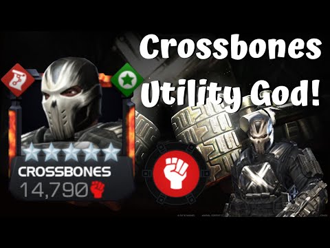 Crossbones Beyond God Tier Utility! Fresh Off The Buff! Maxed Out! - Marvel Contest of Champions
