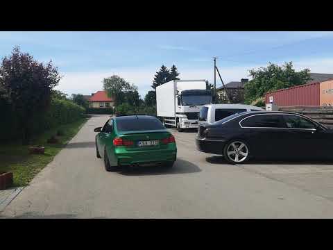 Bmw f30 328i stage1 + downpipe exhaust sound