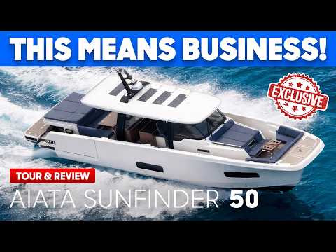 Aiata Sunfinder 50 - €850k Flagship Tour& Exclusive Review
