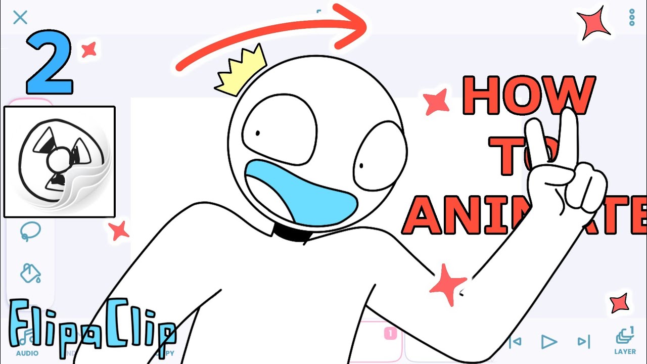 How to Animate on FlipaClip Tutorial for Beginners (part 2✨)