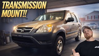 2002-06 Honda CRV Transmission Mount Replacement!