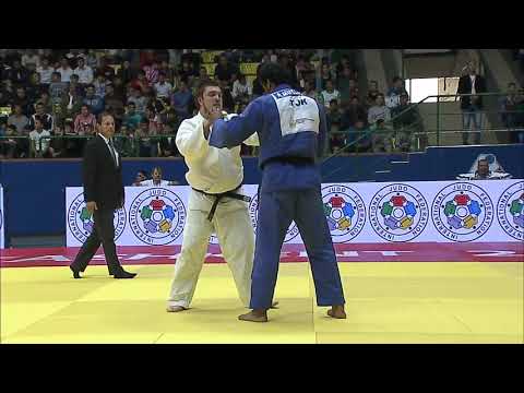 NAZHMUDINOV MAGOMED ￼ RUS  ABDURAKHMONOV MUKHAMADMUROD TJK ￼  Grand Prix Tashkent 2015  Round 1 +100