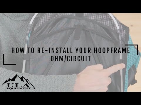 How To: Reinstalling the Hoop Frame on ULA-Equipment Circuit and Ohm Backpack