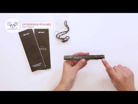 GP GPDESIGN PP16-BB2 - Torch: LED - UNBOXING
