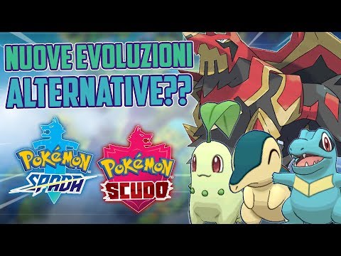 NUOVE EVOLUZIONI per 40 POKEMON (e gli STARTER di JOHTO)?! - POKEMON SPADA e SCUDO