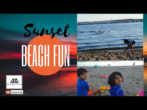 Sunset Walk in Juanita Beach | Summer Fun