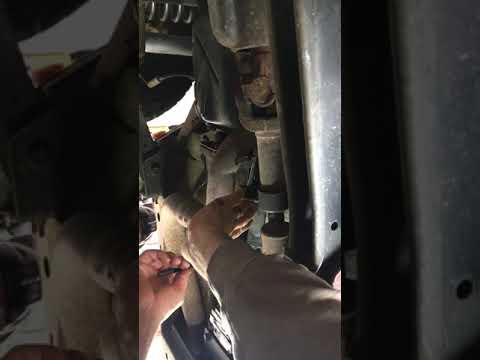 1996 Jeep Cherokee XJ clutch slave cylinder replacement.