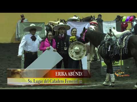 DLM278 080220 Bloque 1 - 9 Final Caladero Femenil -AVC- Ximena Velasco con Canelita y Premiación