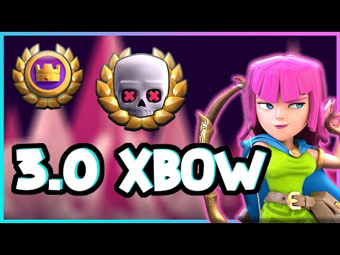 15-0 Sudden Death Tournament with 3.0 Xbow Cycle — Clash Royale