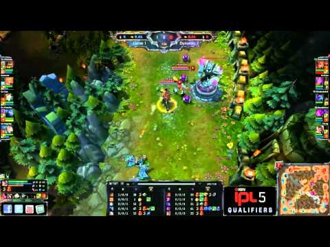 Curse vs Team Dynamic - Game 2 - IPL5 NA Qualifier - League of Legends
