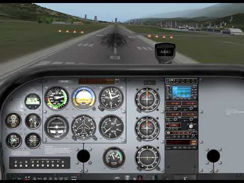 X Plane 9 demo (Voo de teste)
