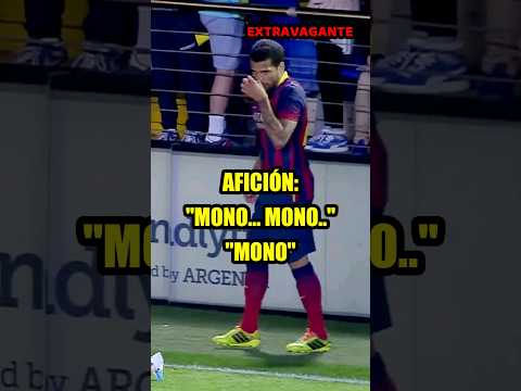 😡 Did you know? "DANI ALVES" WAS CALLED "MONKEY," BUT THEN HE LEFT EVERYONE SPEECHLESS...😲 #shorts