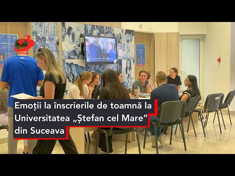 Emoții la înscrierile de toamnă la Universitatea „Ștefan cel Mare”  din Suceava