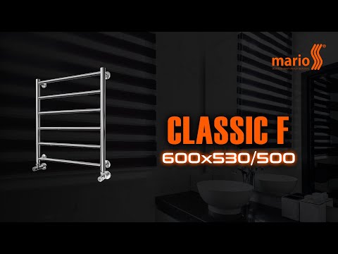 Рушникосушарка Mario Класік F  600х530/500 видео