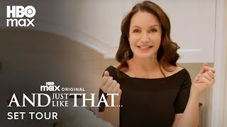 Kristin Davis Tours Charlotte's New York Apartment | And Just Like That...The Documentary | Max