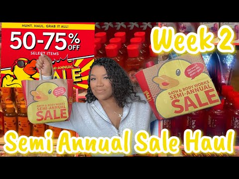 ☀️ Bath & Body Works Semi Annual Sale Haul Week 2