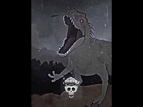 T.Rex and Spinosaurus VS Indominus and giganotosaurus | Skull face edit