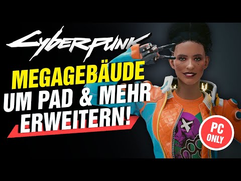 Landeplatz, neue Bereiche und zusätzliche Etage! Erweitere H10 in CYBERPUNK 2077! PC only!
