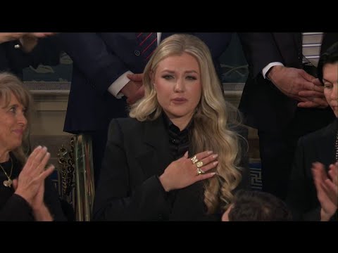 Trump honors Erika Kirk at State of Union, says nation must ‘reject political violence’