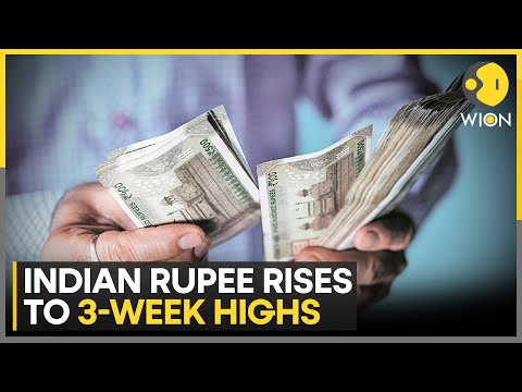 The Indian Rupee Gains Over 1%  Against the US Dollar | WION NEWS