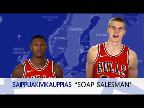 Speaking Finnish with Lauri Markkanen