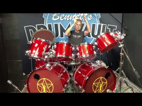 Tama - "Neil Peart-RUSH", 1980s Superstar 11-Piece Drum Set. Spectacular! image 26