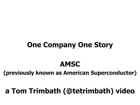AMSC - One Company One Story