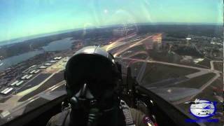 F-22 Raptor - Video From Cockpit in High Definition