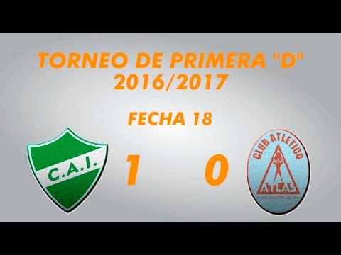 Primera "D" 2016/2017 - Fecha 18 - Ituzaingó 1 Atlas 0