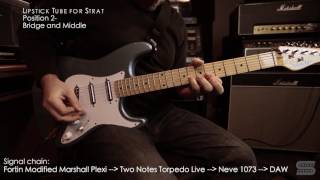 Video thumbnail for Seymour Duncan - Lipstick Tube for Strat by Seymour Duncan