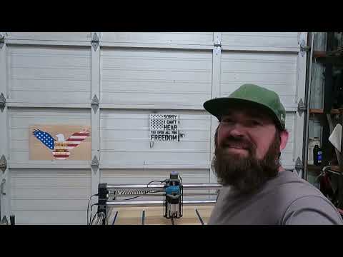 Onefinity CNC eagle carve