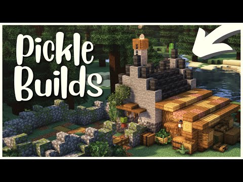 PickleBuzz - ENCHANTMENT ROOM & FARM HOUSE!🐄| Pickle Builds #2 - A Minecraft Lets Play