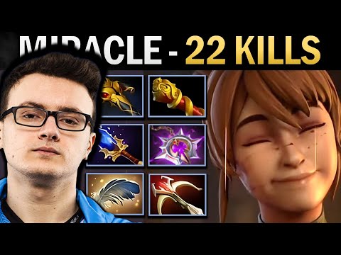Marci Gameplay Miracle with 22 Kills and MKB - Dota 7.36