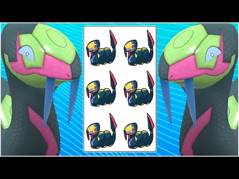 FULL SEVIPER TEAM! Shiny Seviper Infiltrator Shed Skin Ability Moveset Pokemon Scarlet and Violet