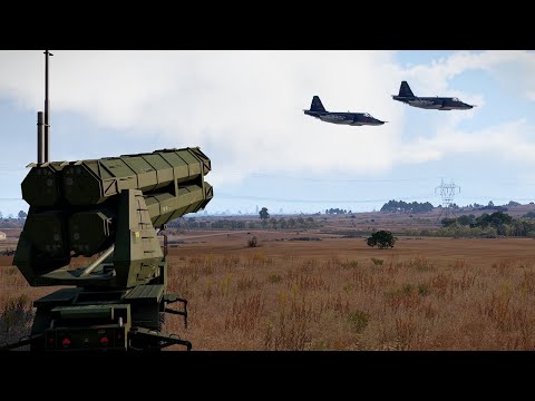 Multiple Russian Fighter Jets Shot Down by Advanced Ukrainian Air Defense System | ARMA 3: Milsim