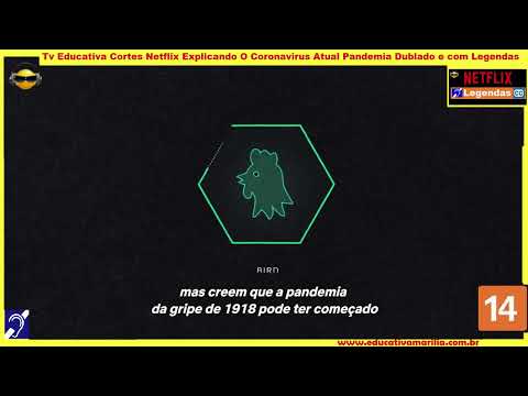 Tv Educativa Cortes Netflix Explicando O Coronavirus Atual Pandemia Dublado e com Legendas Corte 08