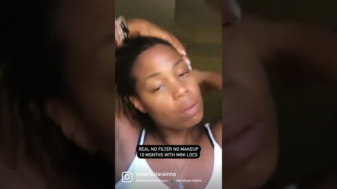 10 months of Mini Dreadlocks Hairstyle Growth