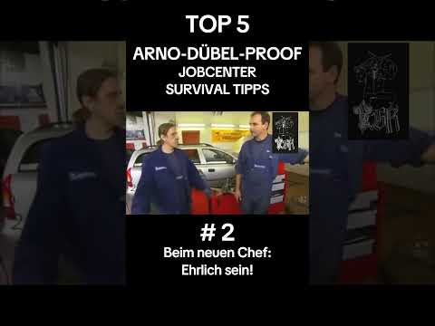 ARNO DÜBEL TOP 5 JOBCENTER SURVIVAL TIPPS!!! #bürgergeld #jobcenter #hartz #arnodübel #witzig