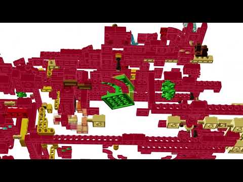 Lego Minecraft 21137 The Mountain Cave and 42056 Porsche 911 GT3 RS