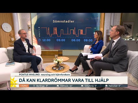 Konsten att styra drömmar – hjärnforskarens tips | Nyhetsmorgon | TV4 & TV4 Play