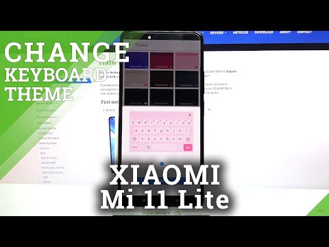 How to Change Keyboard Theme on XIAOMI MI 11 Lite – Keyboard Theme